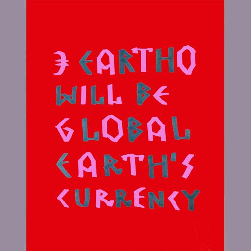 earth's currency, political art, anti-war propaganda, politics, painting, Nicholaas Chiao