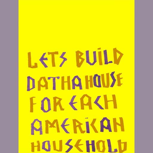 datcha house for everyone, political art, anti-war propaganda, politics, painting, Nicholaas Chiao