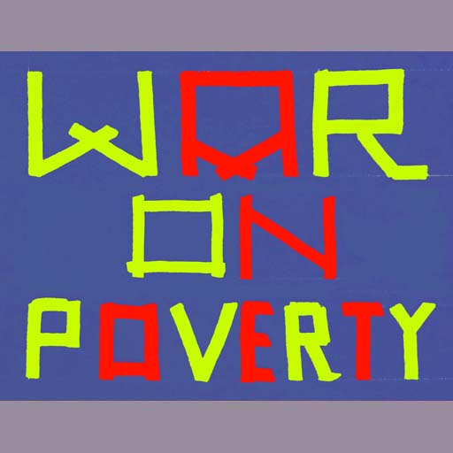 war on poverty, political art, anti-war propaganda, politics, painting, Nicholaas Chiao