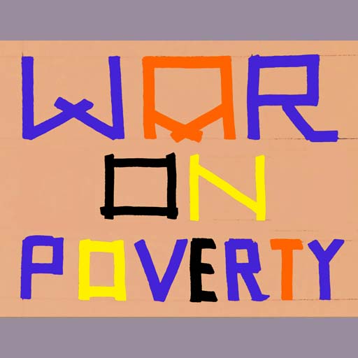 fight on powerty, political art, anti-war propaganda, politics, painting, Nicholaas Chiao